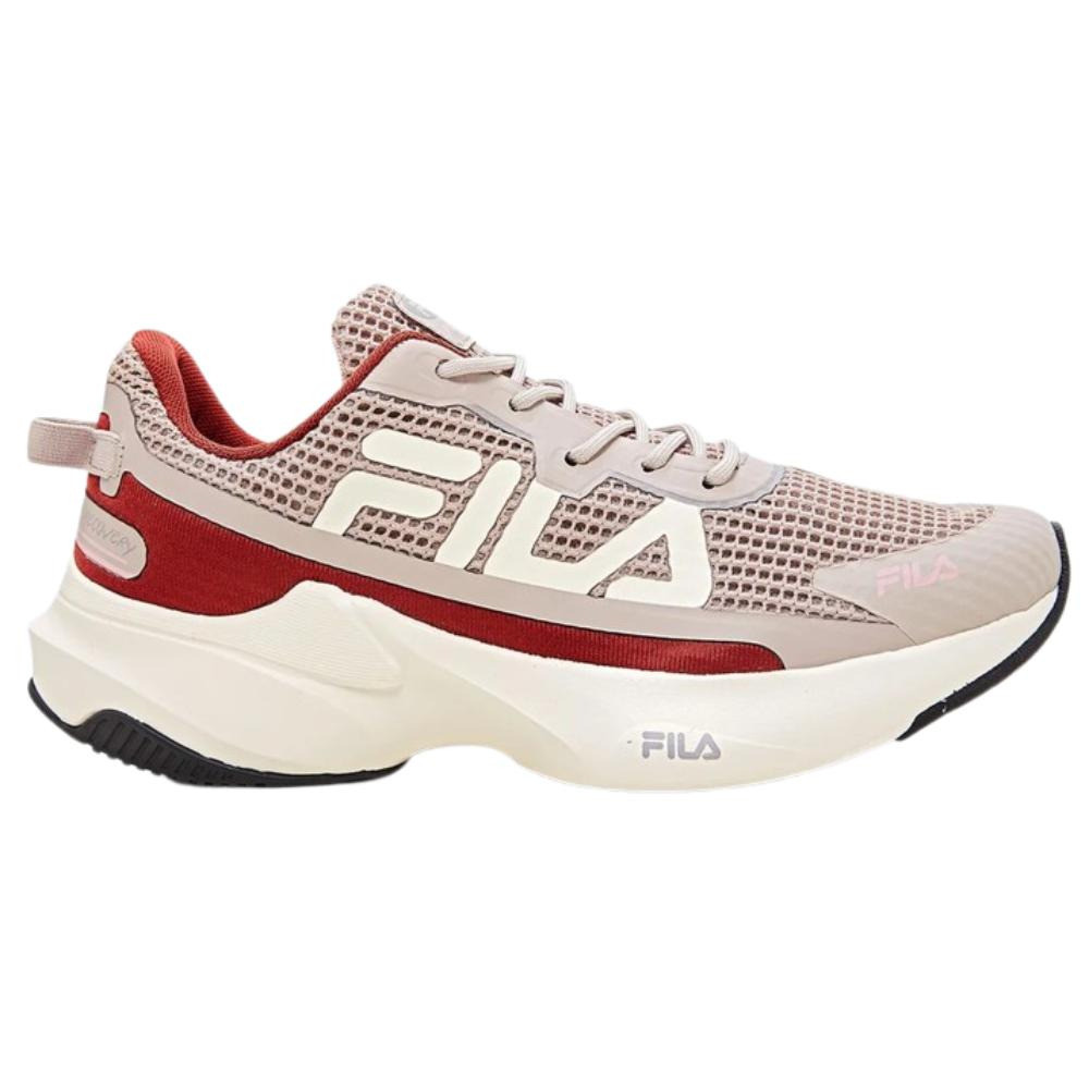 Tênis Fila Recovery Feminino - Castanho/m/Bege