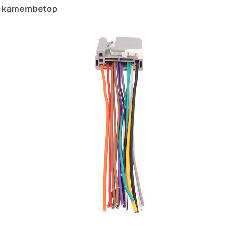 Adaptador Macho De Chicote De Fiação De Energia De CD Estéreo De Áudio Para Carro Accord Civic Fit TO