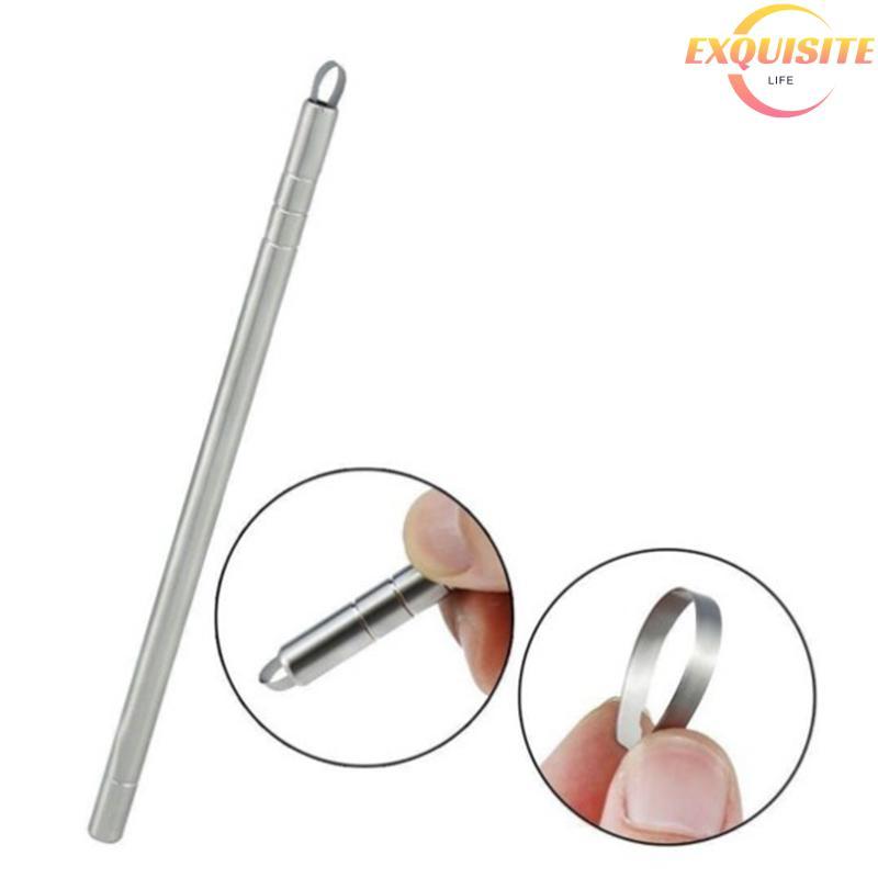 [EL-t] 1 Conjunto De Caneta Gravada Para Penteado + 10 Unidades De Lâminas Aparadores De Cabelo Profissionais Novo