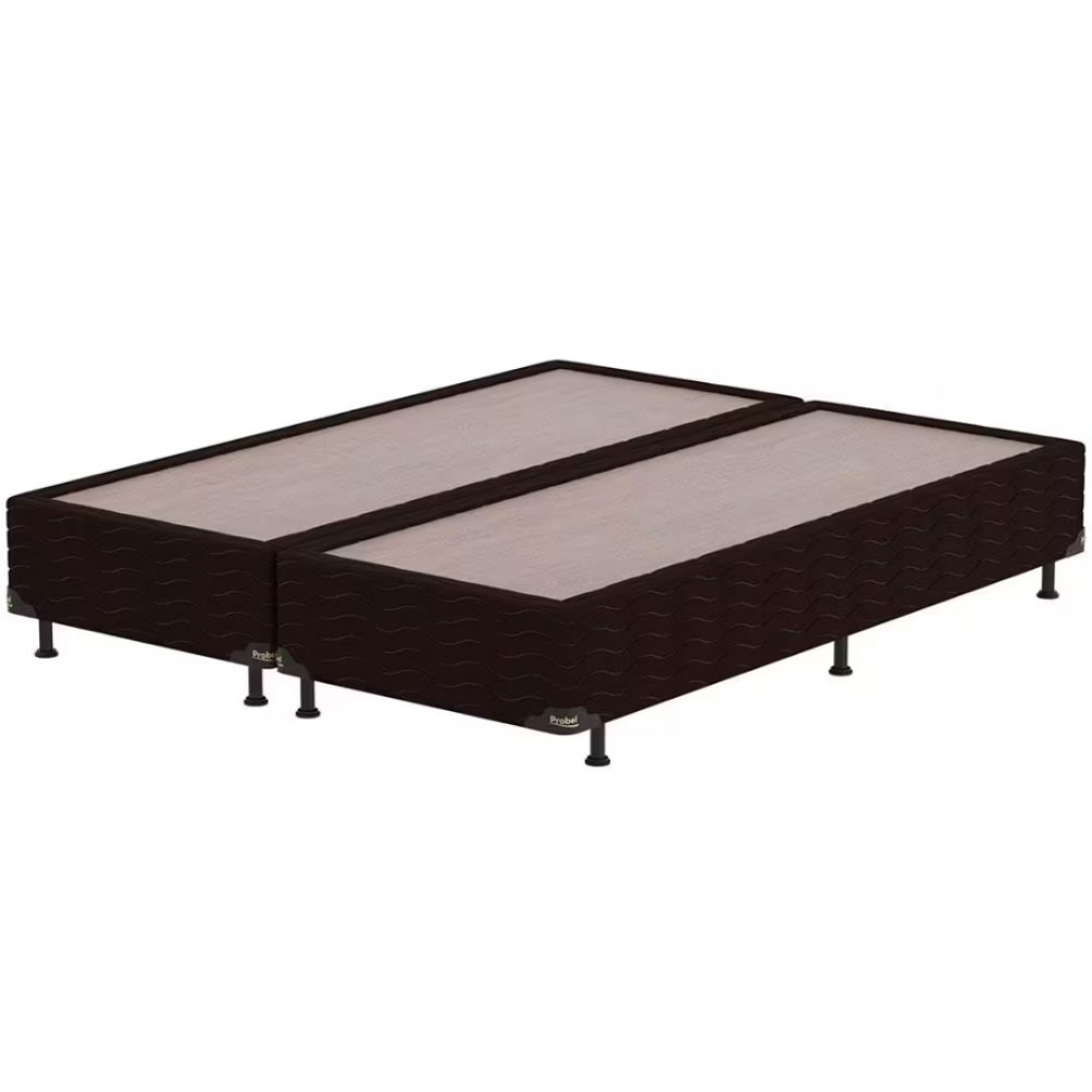 Base Box Queen Size Probel Nevada com Revestimento em Tecido Polister 38x158x198cm