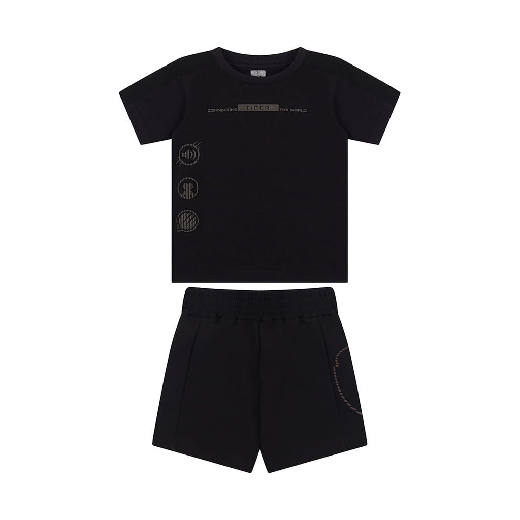 Conjunto Curto Bebê Masculino Tigor T. Tigre