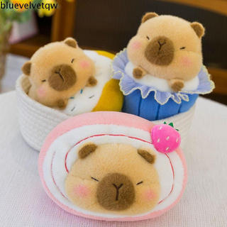 BLUEVELVETQW Sobremesa Capivara Brinquedo De Pelúcia , Mini Criativo , Desenho Animado