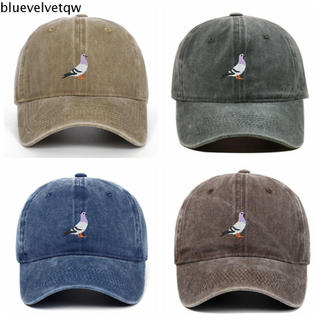 Chapéu De Sol De Verão BLUEVELVETQW , Bonés De Beisebol Ajustáveis Bordados De Pombos , Esportivo De Montanhismo