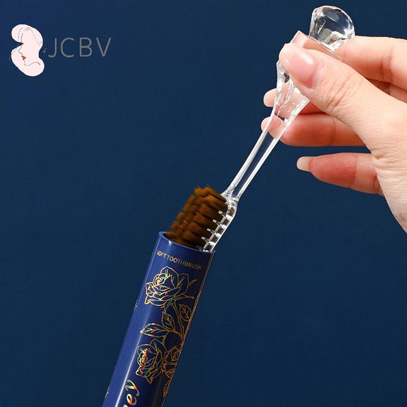 [JCBV] 1/3 Pcs Escova De Dentes Em Formato De Lábios Portátil Removível Para Limpeza Ultra Macia Cuidados Bucais
