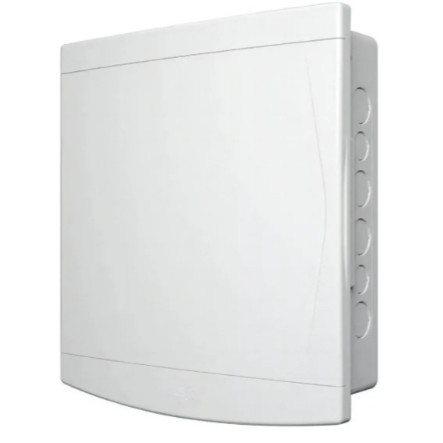 Quadro De Distribuição De 18/24 Disjuntores Porta Branca Sem Barramento Tigre BOA QUALIDADE