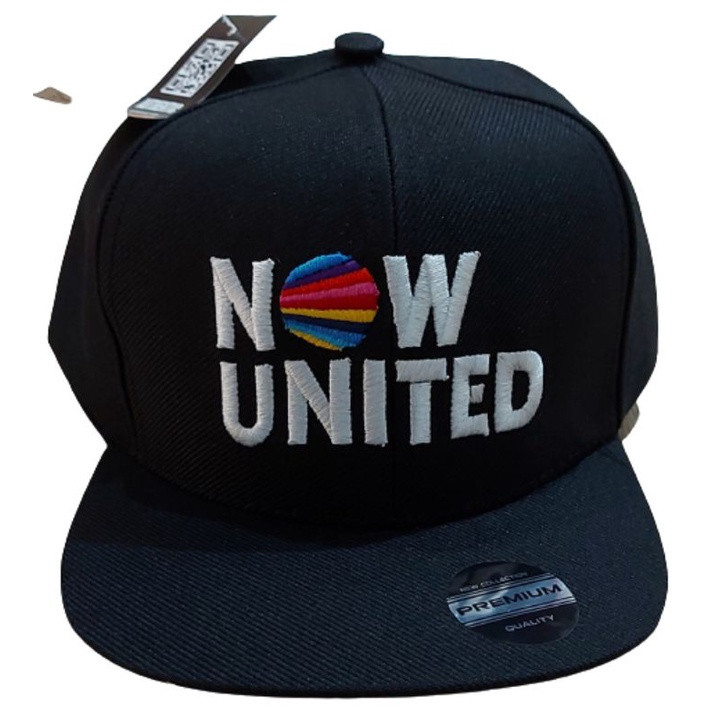 Boné infantil bordado Now United / infantojuvenil / sua banda favorita - unissex - Envio imediato