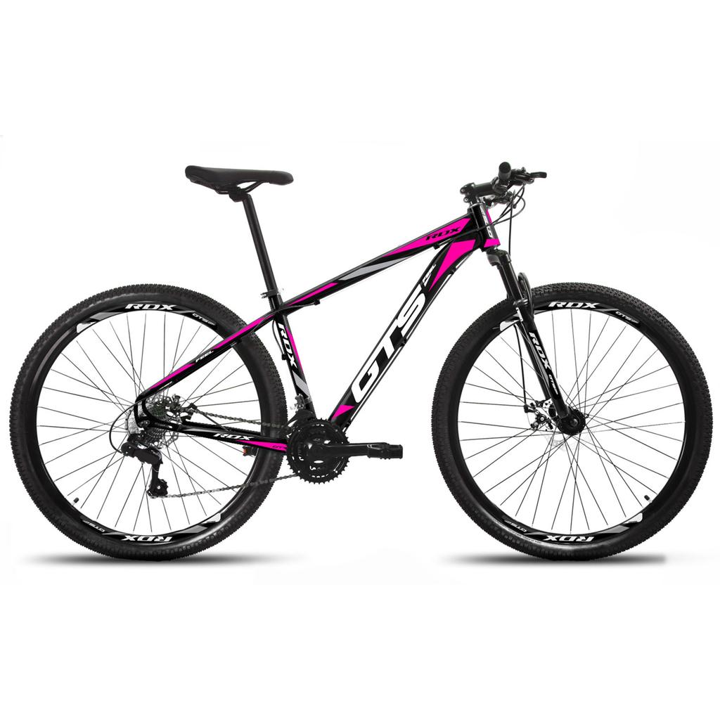 BICICLETA ARO 29 ALUMINIO GTS FEEL RDX FREIO A DISCO 24 MARCHAS