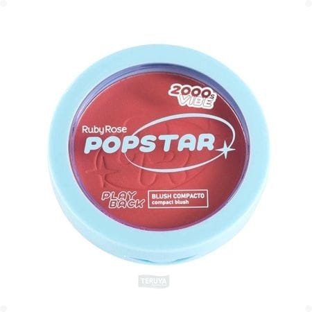 Blush Compacto Ruby Rose Popstar Play Back Diva HB-M08-2
