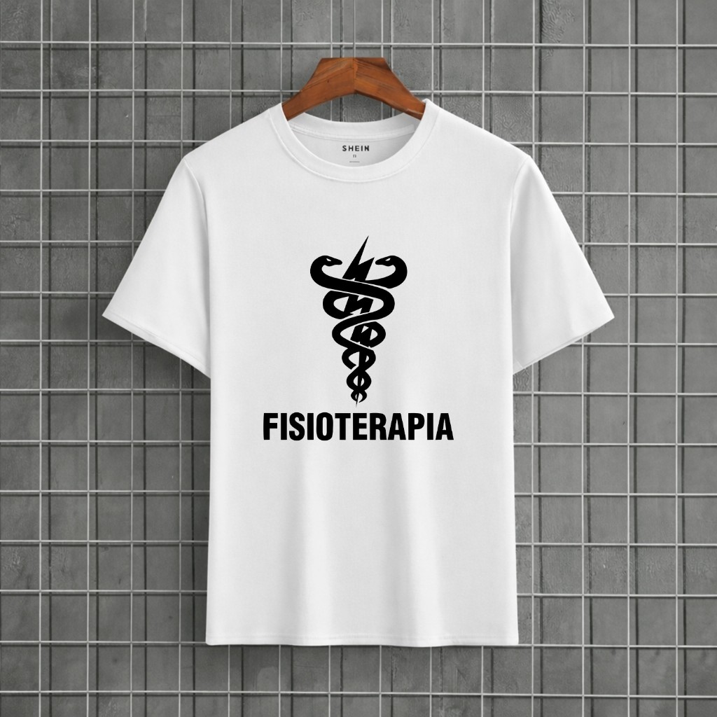 Camisetas Masculina Feminina Estampa Premium Algodão Lisa Academia Casual Trabalho Faculdade Fisioterapia Personalizada