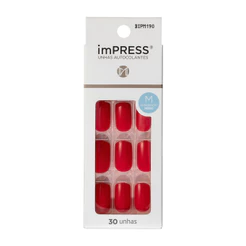 Unha Postiça Autocolante imPRESS média Rather Reckless - Kiss New York