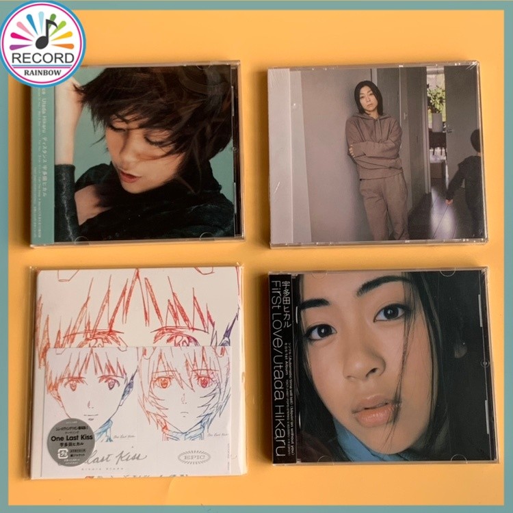 Utada Hikaru First Love EVA NEON GENESIS EVANGELION BAD MODE BAD One Last Kiss Distance 4 Albums Set Original CD BHST