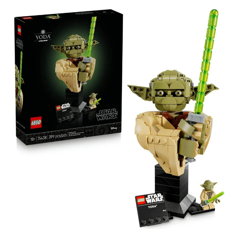 Lego Star Wars Busto Do Yoda - 75438