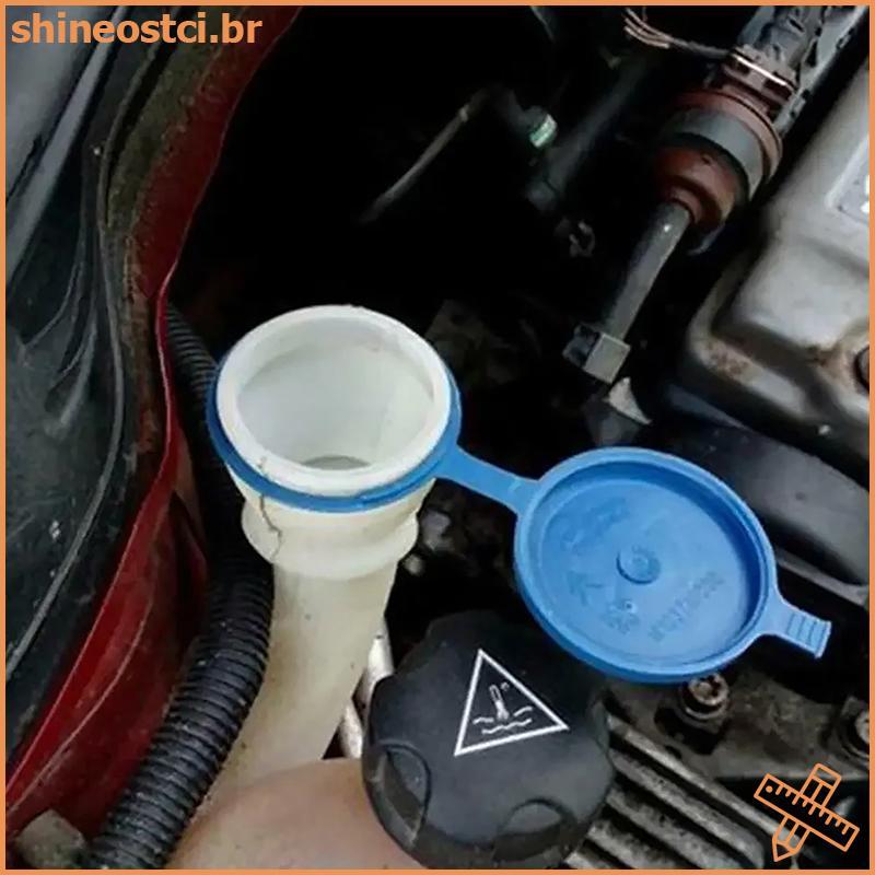 SHINE Limpador De Para-Brisa De Carro , Tampa Do Reservatório De Fluido Pote De Garrafa Tanque 106 206 207 306 308 5008