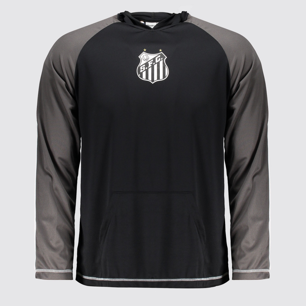 Blusa Santos Laçado Preta