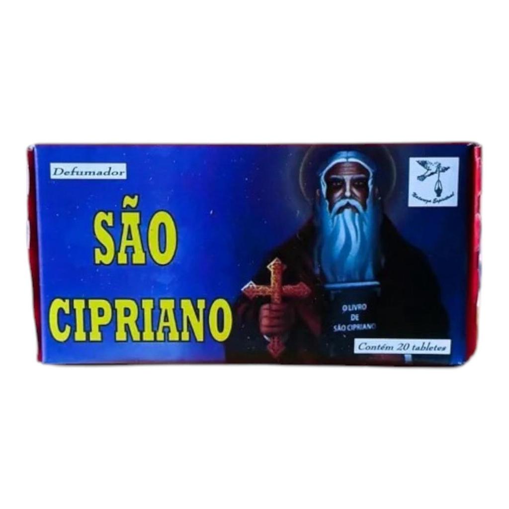 Defumador Natureza São Cipriano Tablete | Proteção | Defesa Espiritual | Limpeza Energética