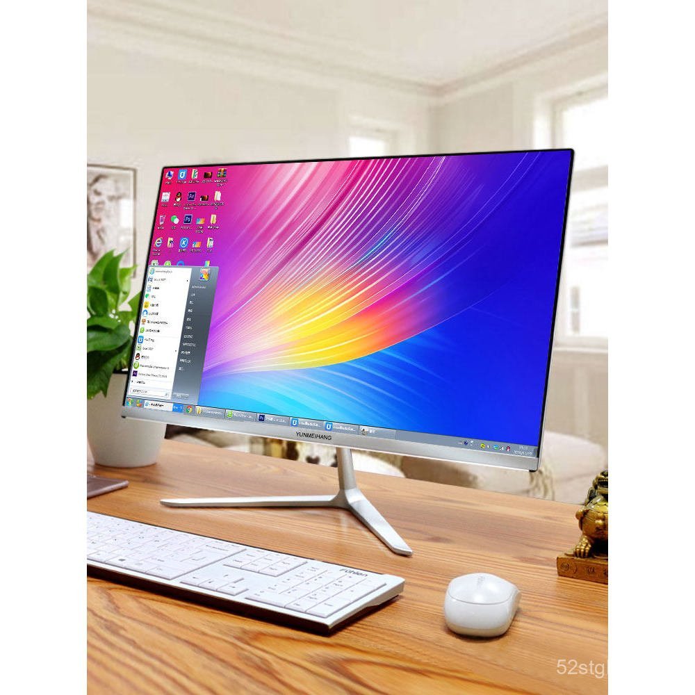 Monitor de computador 4K 2K para jogos 22 24 27 32 polegadas para escritório em casa LCD desktop tela curva IPS