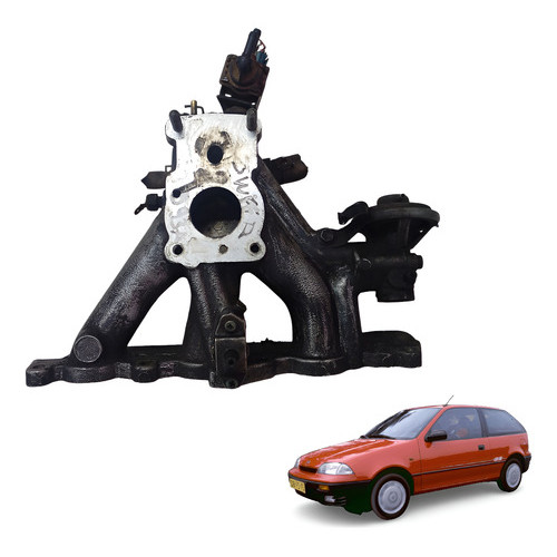 Coletor Admissão Válvula Suzuki Swift 1.0 3cc 1991 1998