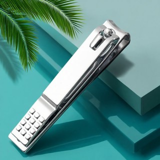 Cortador de unhas afiado, não é fácil de enferrujar, adulto, grande, único, aço inoxidável, ferramenta de Manicure, cort