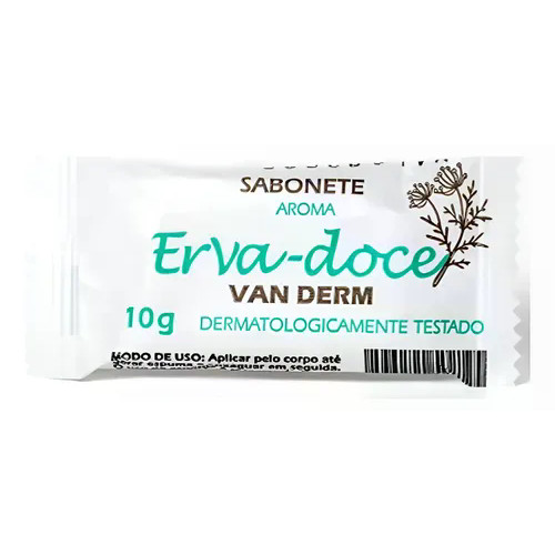 500 Mini Sabonete Pousada Hotel Motel Spa Doação Hostel 10 Gramas Erva Doce