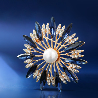 Broche de luxo feminino 2021 novo estilo na moda requintado High-End xale pino fivela moda casaco Corsage terno acessóri