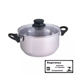 Caçarola Inox 21cm
