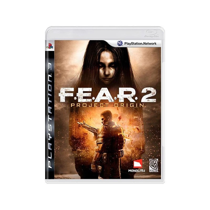 Jogo FEAR 2 Project Origin - PS3 - Usado - Original