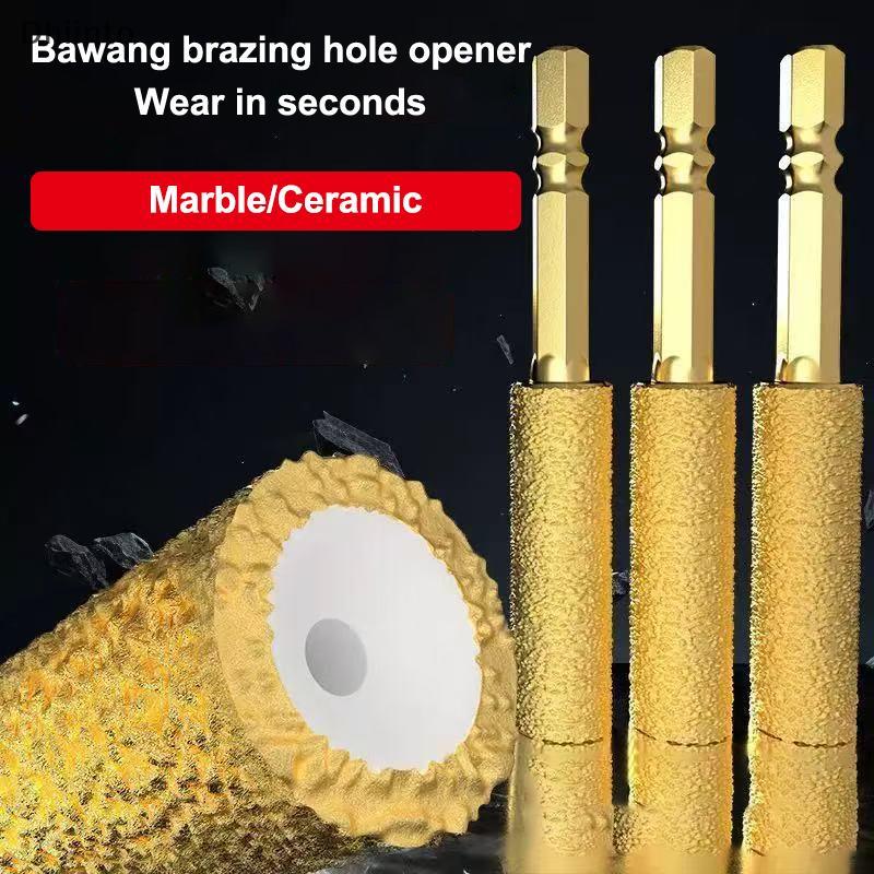 [Dhiint] 1/2/3/4 Unidades De Brocas De Núcleo De Diamante Linha De Perfuração A Seco Haste Hexagonal Serra De Furo Para 
