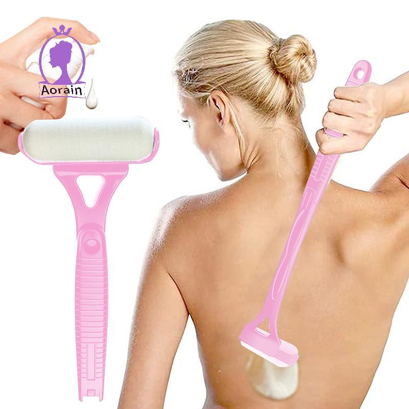 ANTH Aplicador De Loção Rosa Auto Pomada Bronzeamento Ba Sti Portátil Alça Longa Dobrável Aplicar Rolo Para Homens E Mul