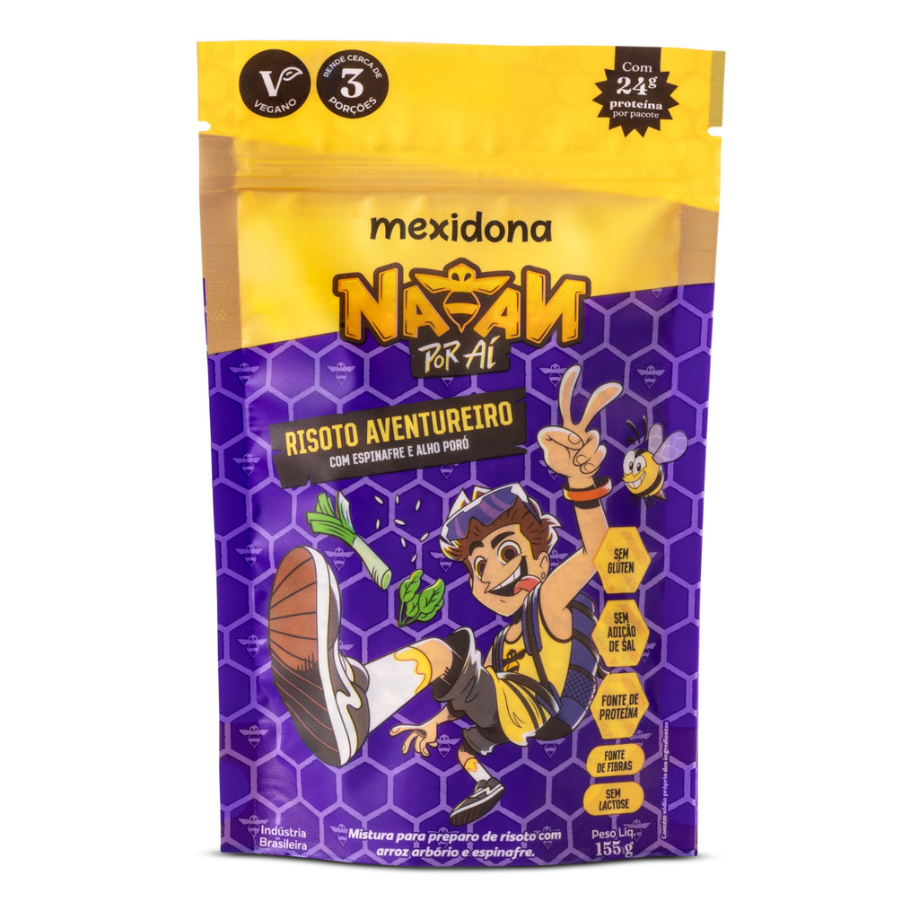 Risoto do Aventureiro 155g Mexidona Pronto Cremoso Prático