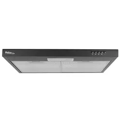 Depurador e Exaustor Slim Philco PDR60P 60cm 3 Velocidades Alumínio Preto 110V