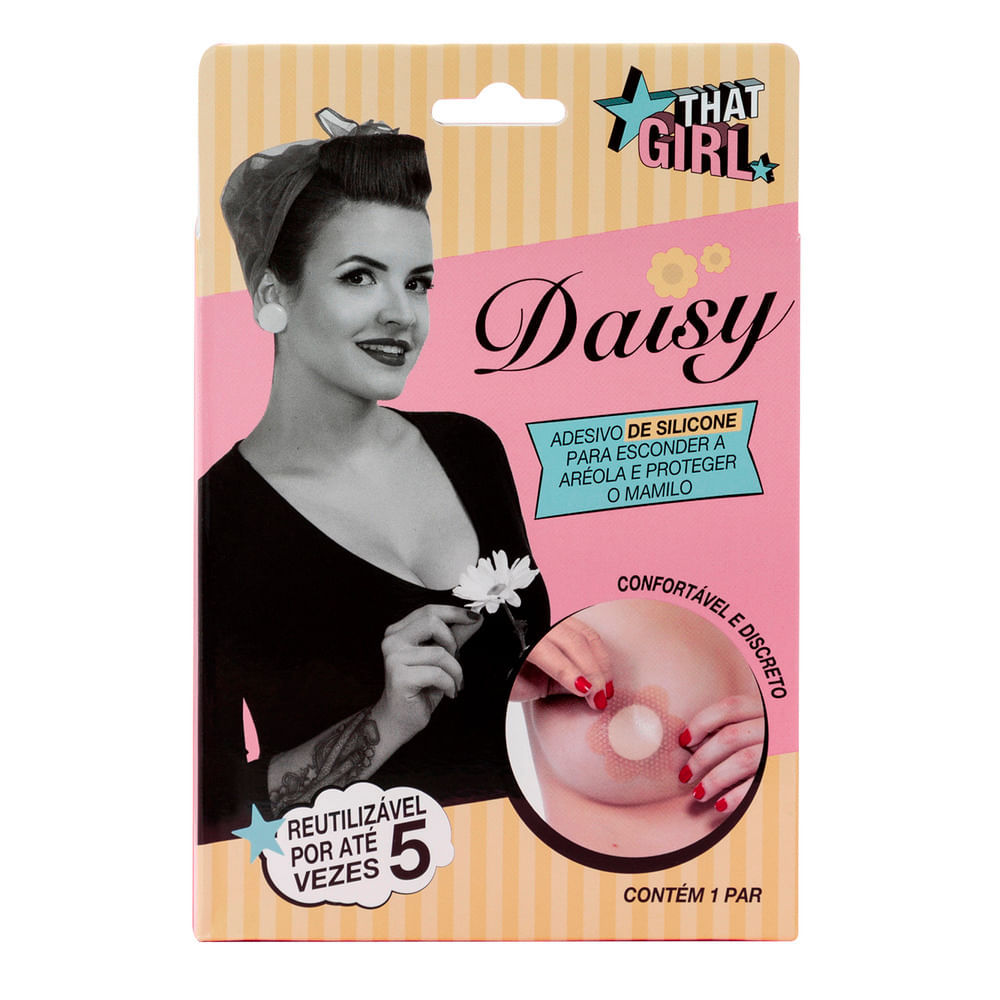 Adesivo para Seios That Girl Silicone Daisy 1 Par