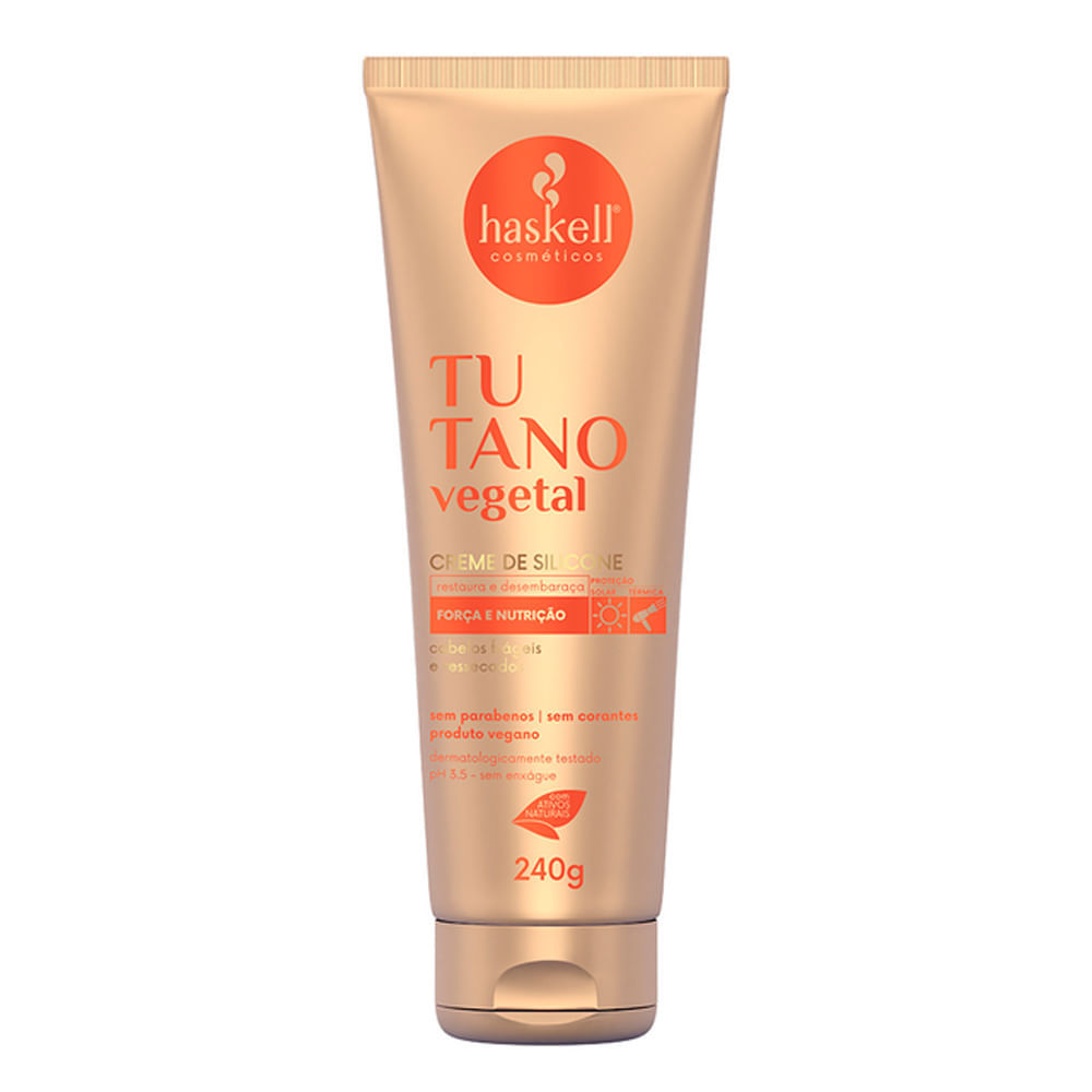 Creme de Silicone Haskell Tutano Vegetal 240g