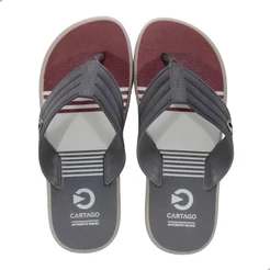CHINELO DEDO MASCULINO CARTAGO MONTREAL 11729 CINZA BT754