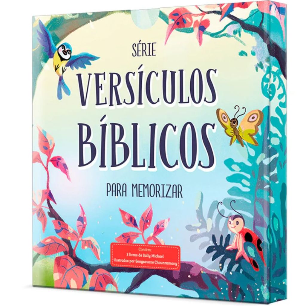 Box Série Versículos Bíblicos Para Memorizar | Sally Michael