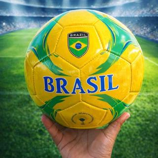 Bola Futebol Infantil Copa Brasil Verde Amarela
