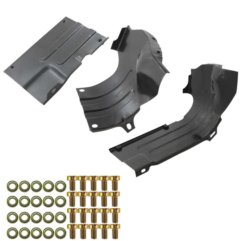 Kit Chapa Protetora Capa Tucho Motor Fusca 59 a 96 Kombi Coruja Clipeer 57 a 97