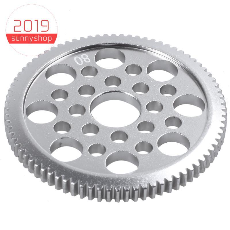 [Bestseller S] Liga De Alumínio 48p Spur Gear 80t Para D3 Xi XIS 1/10 Drift Racing Car