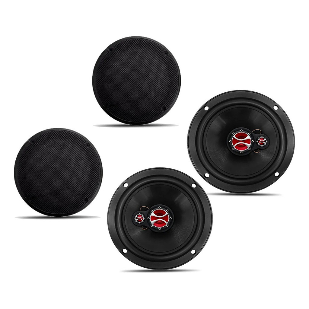 Kit Alto Falante 6 Polegadas Par Tela 120w Rms 4 Ohms Fz60t