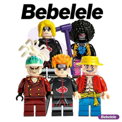 Miniaturas de bonecas, bonecas de blocos de construção, brinquedos de aniversário