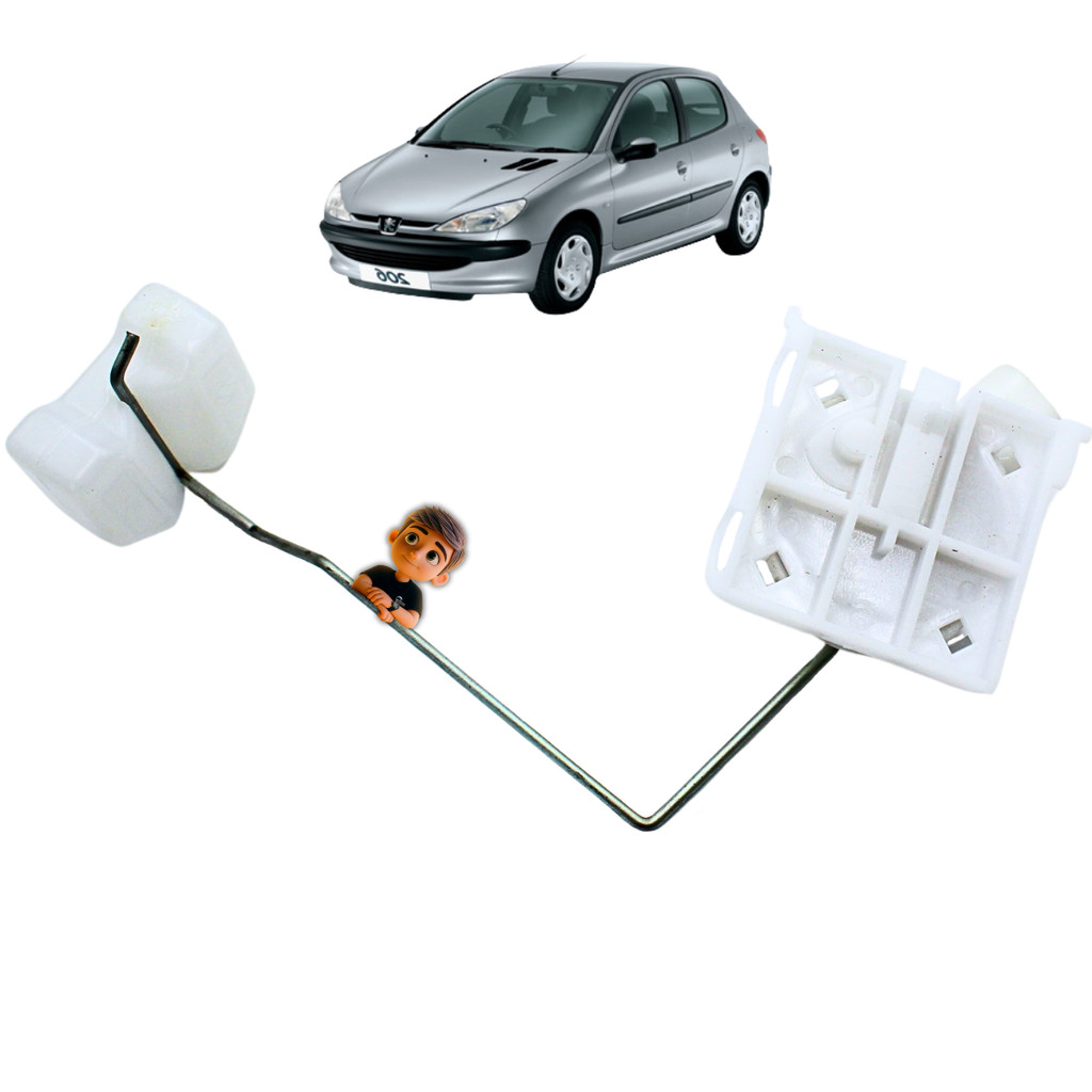 Sensor Nível De Boia Combustível Peugeot 206 2006 Em Diante Flex