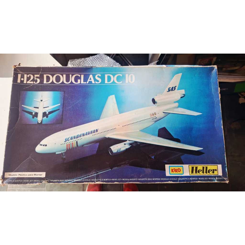 Plastimodelismo Aeronave Comercial Douglas Dc10
