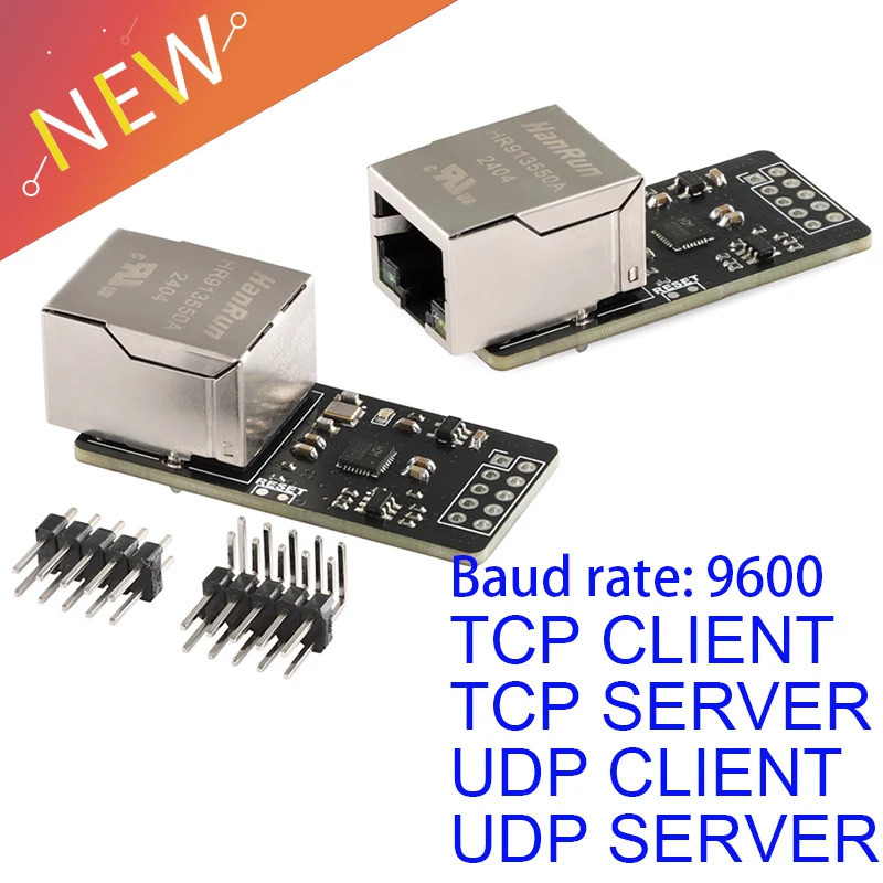 Porta Serial De Rede CH9120 Para Módulo Ethernet XL9120 Transmissão Transparente De Computador De Chip Único TCP/IP UDP