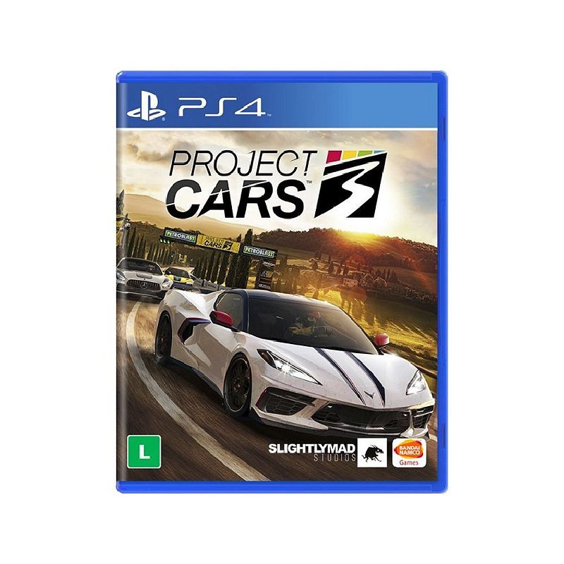 Jogo Project Cars 3 - PS4 - Usado - Original