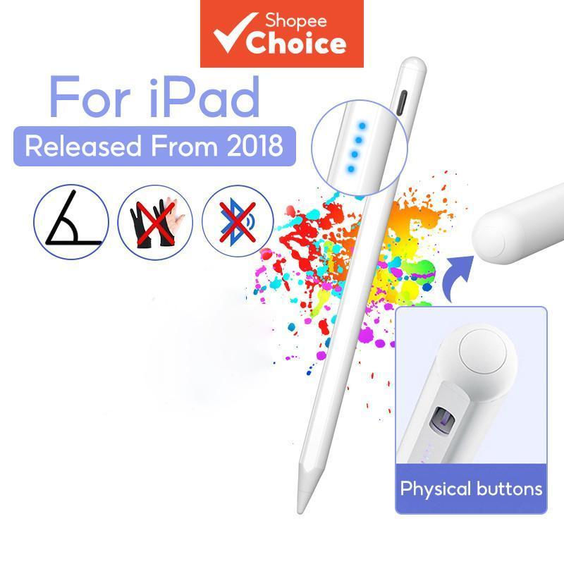 Caneta Stylus para Apple Pencil 2026 iPad Air 11 M2 M3 Pro 13 11 M4 M5 5/6/7/8/9/10/11a Geração Air 4 Air 5 com