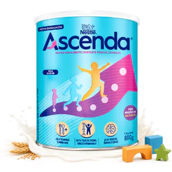 Suplemento Alimentar Infantil Nestlé Ascenda Sem Sabor 800g