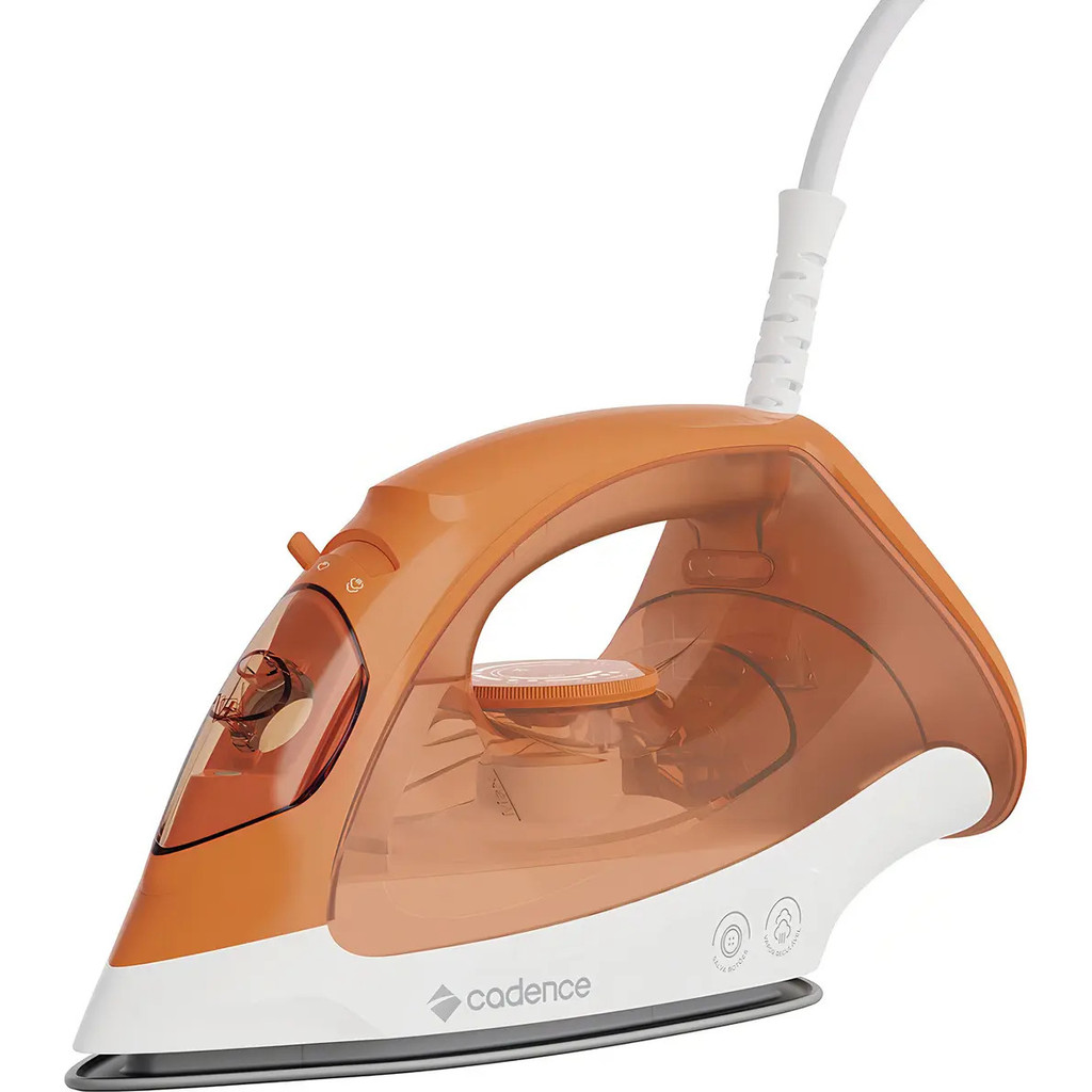 Ferro De Passar Vapor 2 Em 1 Laranja Iro210 Cadence 127v