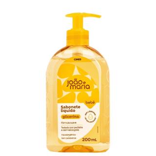 Sabonete Líquido João E Maria Bebê Glicerina 200ml em Oferta na Shopee