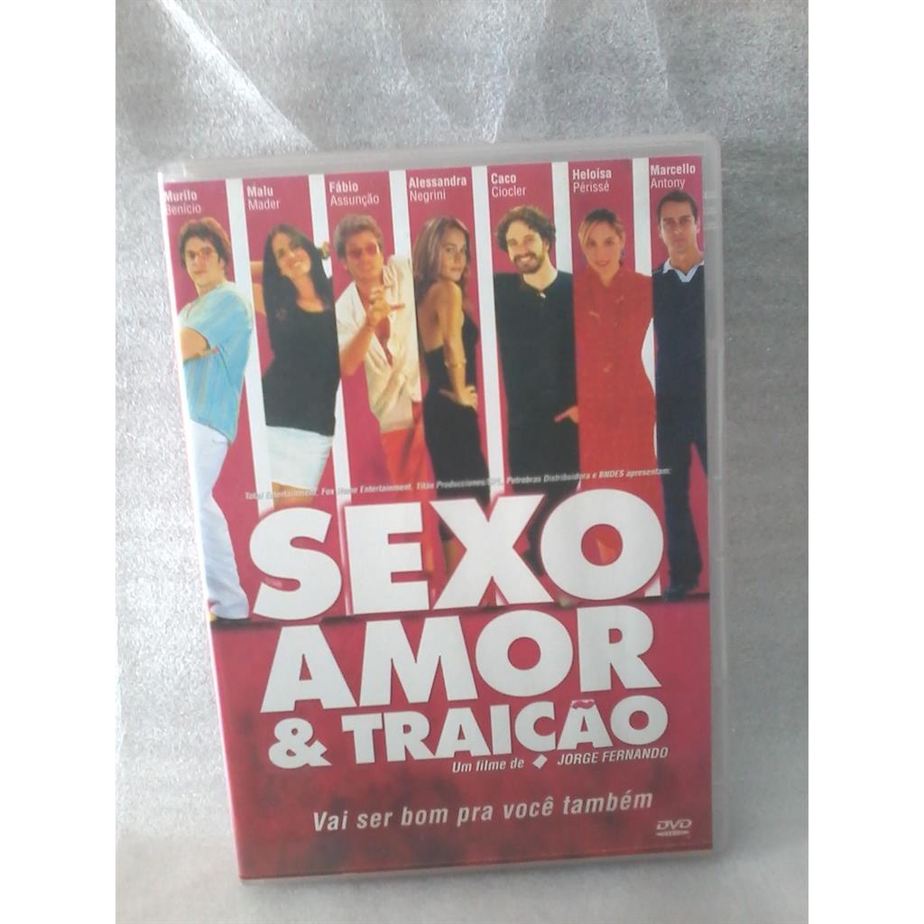 DVD Sexo Amor e Traição direção Jorge Fernando