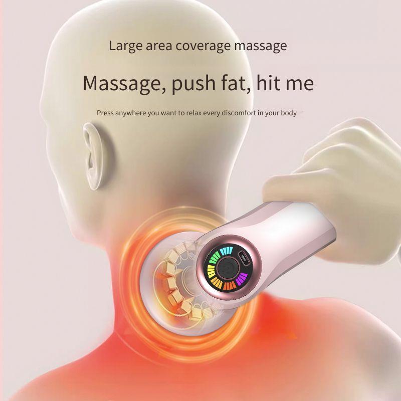 Massageador elétrico portátil meridiano dragagem massageador cintura