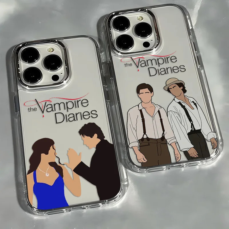 Capa de Telefone The Vampire Diaries Damon para Samsung Galaxy A73 A16 A06 A35 A55 A25 A05S A15 A56 A54 A36 A34 A24 A26 